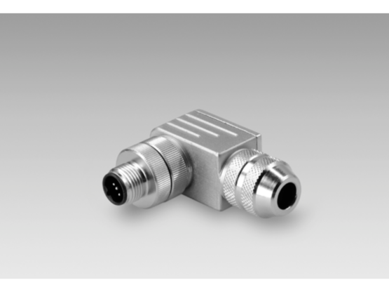 Baumer Cable connector M12, 5-pin, angled