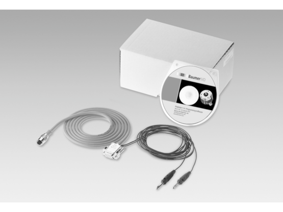 Baumer Programming cable for encoders with SSI bus cover, CD with software and manual (Z 139.008)