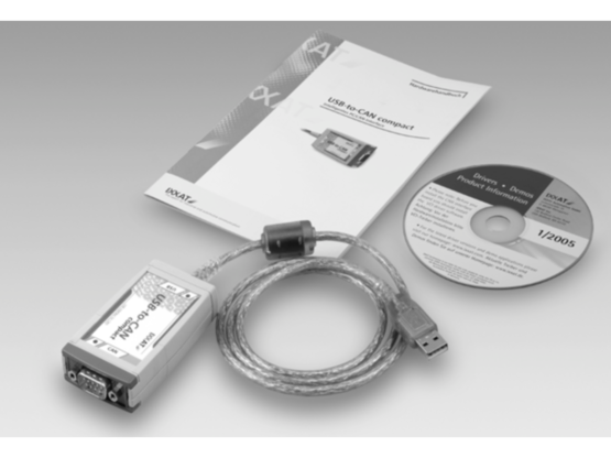 Baumer USB-to-CAN V2 adaptor, D-SUB, 9-pin