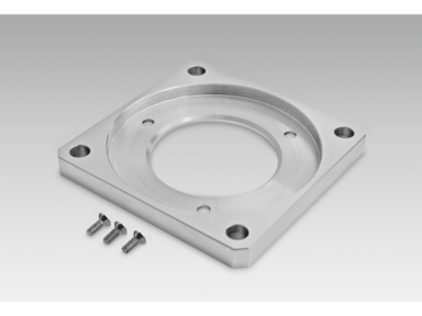 Baumer Adaptor plate for clamping flange for modification into square flange (Z 119.001)