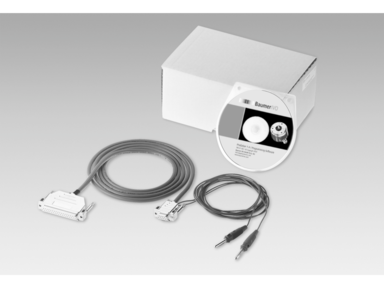 Baumer Programming cable for parallel hollow shaft encoders, CD with ProGeber software and manual (Z 139.006)