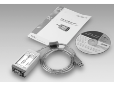 Baumer USB-to-CAN V2 adaptor, D-SUB, 9-pin